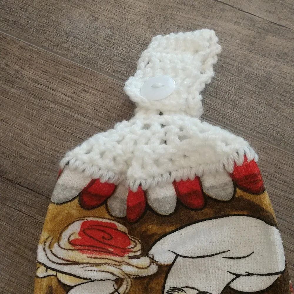 Homemade Crochet‎ Decorative Towel Bakery Chef